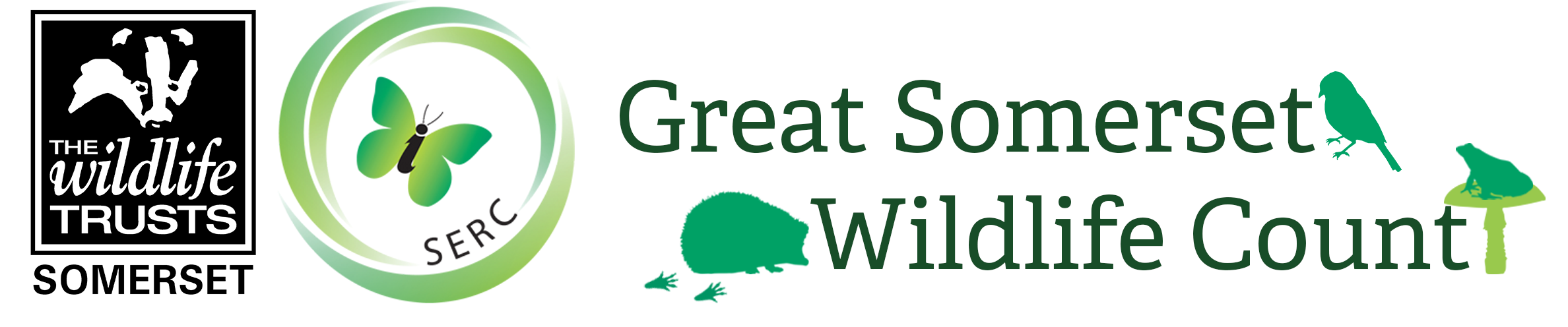 Great somerset wildlife count logo - Somerset Environmental Records Centre